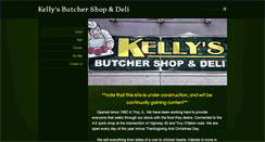 Desktop Screenshot of kellysbutchershopanddeli.com